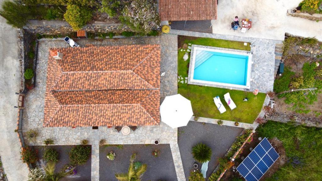 Climatized Pool Free Wifi Casa Rural Las Pareditas Tijarafe Extérieur photo