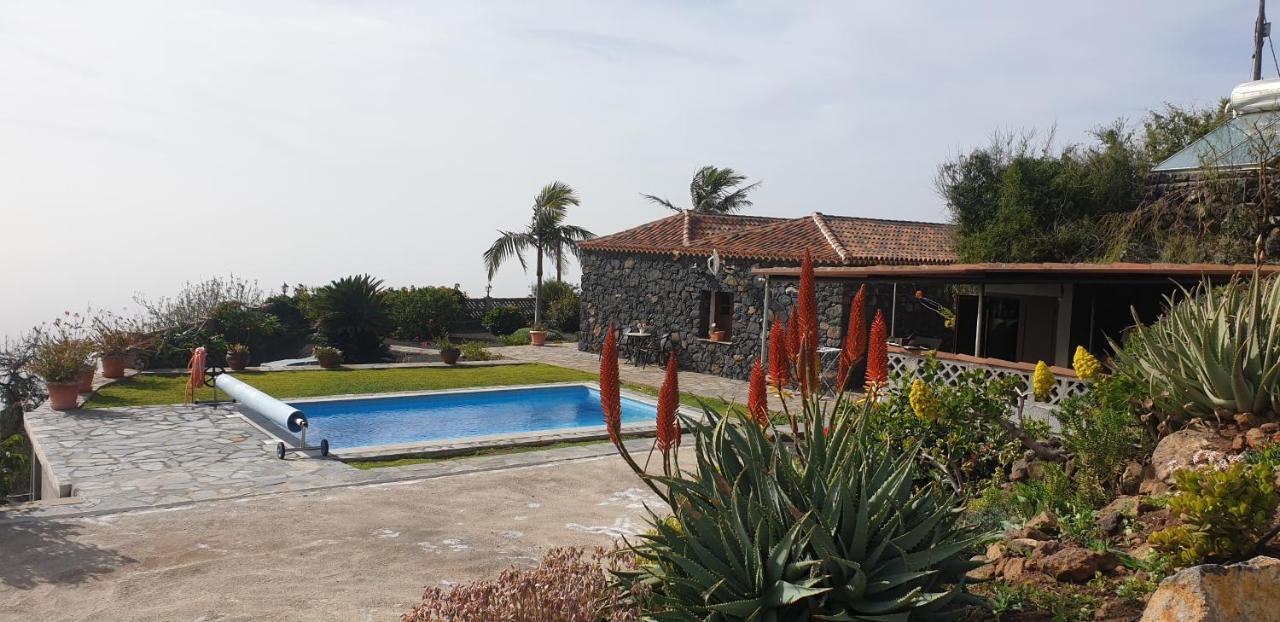 Climatized Pool Free Wifi Casa Rural Las Pareditas Tijarafe Extérieur photo
