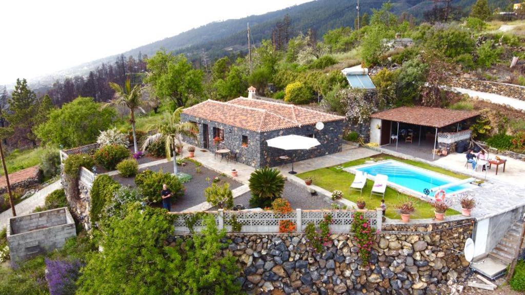 Climatized Pool Free Wifi Casa Rural Las Pareditas Tijarafe Extérieur photo