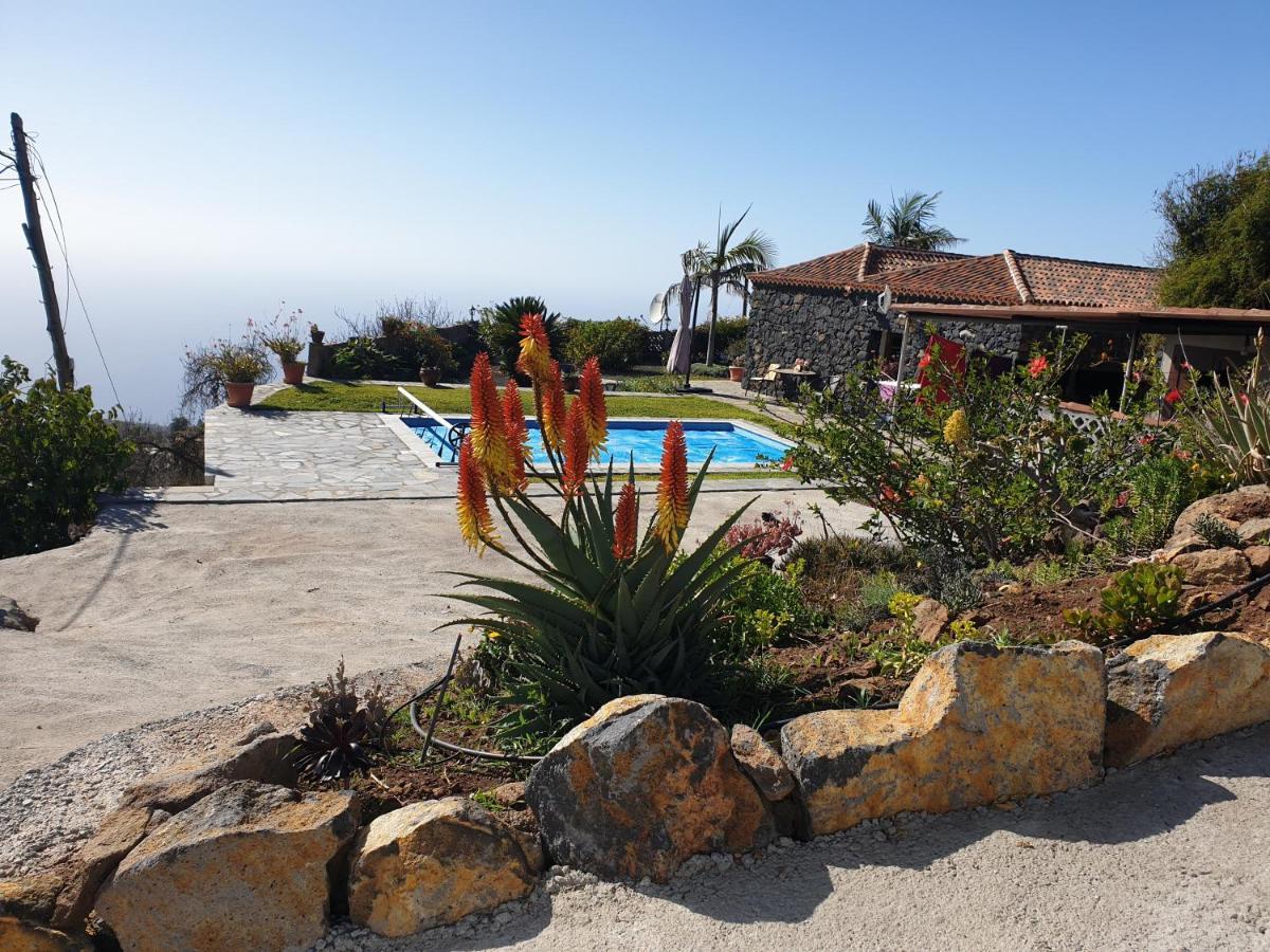 Climatized Pool Free Wifi Casa Rural Las Pareditas Tijarafe Extérieur photo