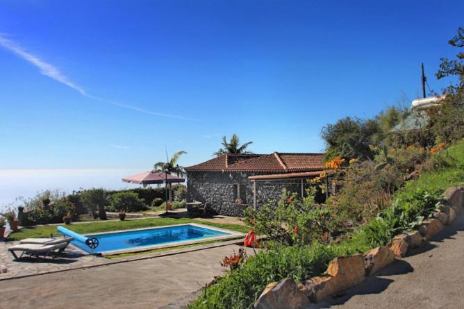 Climatized Pool Free Wifi Casa Rural Las Pareditas Tijarafe Extérieur photo