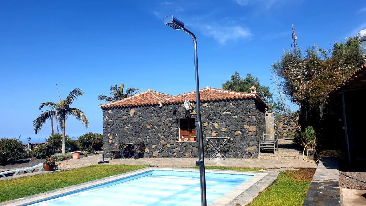 Climatized Pool Free Wifi Casa Rural Las Pareditas Tijarafe Extérieur photo