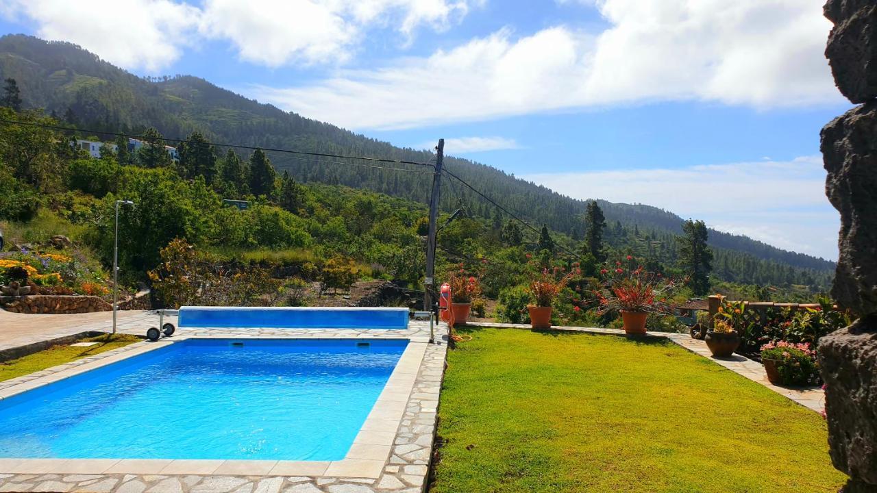Climatized Pool Free Wifi Casa Rural Las Pareditas Tijarafe Extérieur photo